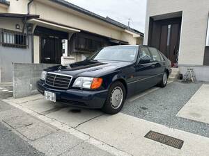 1円スタート超お宝1992年式w140 500SEL M119 ほぼワンオーナー車 車両交換、下取り等可能！