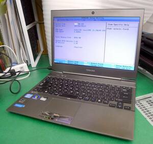 T10975ジャンク TOSHIBA dynabook T631/28E PR63128EMFS corei5 4GB 13.3inch 