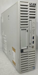 ●[Windows Server 2012 R2] 水冷 小型サーバ NEC Express5800 T110h-S (4コア Xeon E3-1260L v5 2.9GHz/16GB/2.5inch 300GB*4/RAID/DVD)