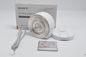SONY デジタルカメラ Cyber-shot レンズスタイルカメラ QX10 ホワイト DSC-QX10-W