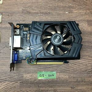 GK 激安 GB-204 グラフィックボード ASUS GTX750TI-PH-2GD5 NVIDIA GeForce GDDR5 2GB 128bit 認識.画像出力のみ確認 中古品 同梱可能