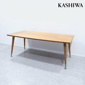 【中古品】KASHIWA 柏木工 CIVIL シビル シリーズ ダイニング テーブル オーク材 定価21万