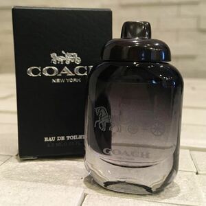 未開封　コーチ　COACH 　香水　オードトワレ　コーチ メン　フランス製　4.5mL 　旅行　携帯にも♪　