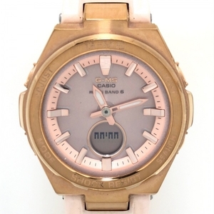 CASIO(カシオ) 腕時計 Baby-G/G-ms MSG-W200G レディース ライトピンク