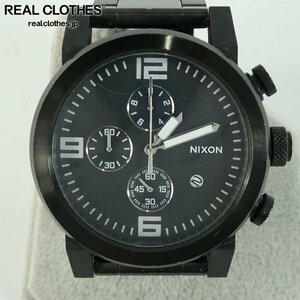 NIXON/ニクソン THE RIDE SS/ライド 腕時計 ブラック A347 001【動作未確認】 /060