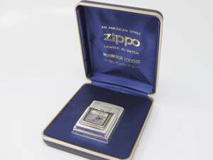 ZIPPO ジッポー 限定1000個 1998 タイムライト スクエアウォッチ シリアルナンバー入 ライター オイルライター 時計　　＃163