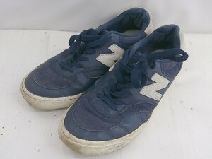 ◇ NEW BALANCE ニューバランス D CRT300XD スニーカー シューズ サイズ 24.5cm ネイビー レディース メンズ P