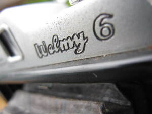 ☆WELMY ウェルミー 6 蛇腹カメラ 　レンズ:welmy Terionar 1:4.5 F=75mm　ジャンク品です。（メンテ、調整できる方に）中古☆