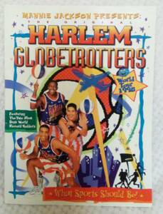 Harlem Globetrotters world tour 1998 ハーレム・グローブトロッターズ ワールドツアー 1998年 パンフレット 英文パンフレット NBA