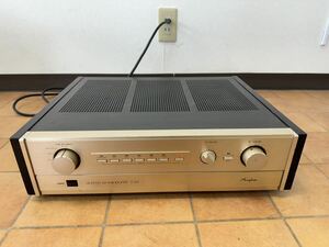 Accuphase アキュフェーズ C-202 ステレオ プリアンプ 通電確認済 現状品 1円スタート