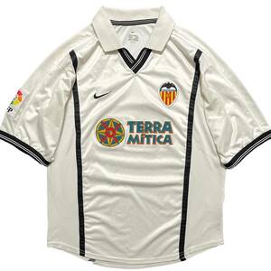 NIKE ナイキ 正規品00-01 UEFA チャンピオンズリーグ Valencia CFバレンシアCF ユニフォーム #11 メンズ Mサイズ
