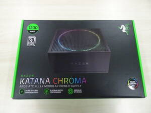 【美品】RAZER KATANA CHROMA RGB 1200W 80PLUS PLATINUM PC電源