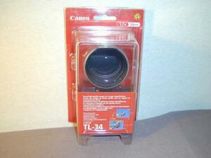 未使用品　Canon テレコンバーター TL-34