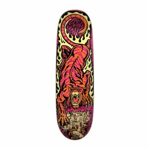 新品 SANTACRUZ サンタクルーズ Salba Tiger Pop VX サルバタイガー デッキ スケートボード クルーザー Skateboard sk8