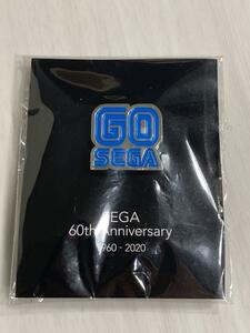 セガ GO SEGA 設立60周年 ピンバッジ 新品 非売品
