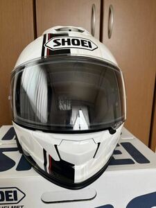 SHOEI ショウエイ GT-Air2 REDUX ホワイトLサイズ B+COM取付ベース付 ミラーシールドおまけ付。