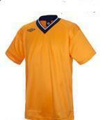 アンブロ サッカーゲームシャツ 半袖 [UAS6300-ORG オレンジ] Lサイズ