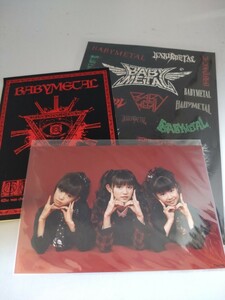 ベビーメタル　ステッカー　ポストカード　BABYMETAL　水野由結　中元すず香　菊地最愛 さくら学院　写真