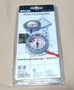  【未使用品・送料安】SILVA 方位磁石シルバコンパス ECH293 [コンパスSTD-7]　ボーイスカウト、登山　スウェーデン製　輸入会社エバニュー