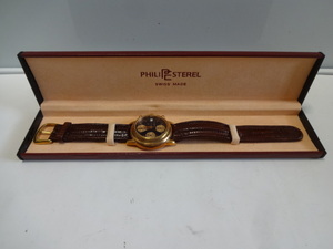 PHILIP ESTEREL（フィリップ エステレル）クロノグラフ 機械式 自動巻き　可動品　腕時計　時計　