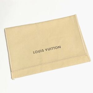 ルイヴィトン「LOUIS VUITTON」小物用保存袋 旧型 (2077）正規 付属品 内袋 布袋 14.5×10cm 小さめ キーケース・カードケース・名刺入れに
