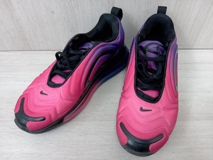 NIKE WMNS AIR MAX 720 スニーカー 22.5cm ハイパーグレープ×ブラック×ハイパーピンク AR9293-500 レディース