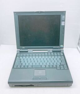 【ジャンク品】FUJITSU ノートパソコン FMV-BIBLO NUV16 FMVNU5161 1998年製 富士通 部品取り Windows95 WindowsNT Microsoft コレクション