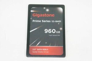 Gigastone 960GB 2.5インチ SSD Prime Series SS-8411 High Speed SATA 6Gb/s フォーマット済 使用時間5000時間以下 A603
