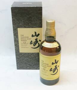 ※埼玉県発送のみ※☆SAKE349【古酒】SUNTORY 山﨑 12年 シングルモルト 700ml 43% 未開栓 箱あり