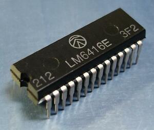 三洋 LM6416E (NMOS 4bit CPU・MPU) [2個組](b)