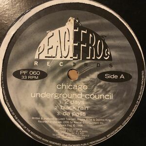 [ Chicago Underground Council - 2 Days - Peacefrog Records PF 060 ]