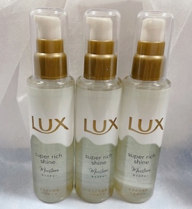 新品3本！！！★LUX★とろとろ保湿ヘアオイル♪ユニリーバジャンパン