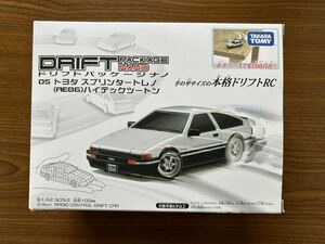 タカラトミー ドリフトパッケージナノ トヨタ スプリンタートレノ AE86 パンダトレノ 頭文字D ラジコン ドリパケ