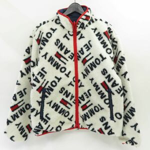 133 TOMMY JEANS トミージーンズ リバーシブル テディジャケット DM0DM07184-CBK Mサイズ ※中古