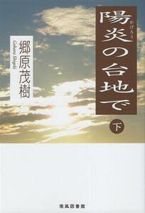 陽炎の台地で(下)／郷原茂樹(著者)