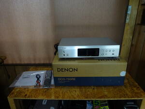 DENON DCD-755RE CDデッキ リモコン・取説・箱付き 美品 