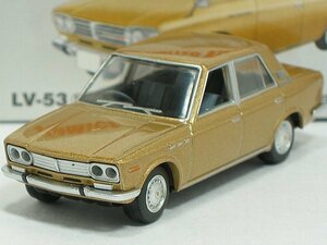 日産ローレル1800（金）LV-53b【トミーテック社1/64ミニカー】【トミカの時】