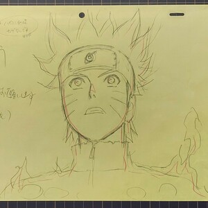 NARUTO 直筆原画 ナルト 原画 original picture 直筆 アニメ原画 疾風伝 第544話 岸本斉史 火影忍者 疾風傳