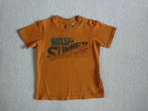 WASK　　　95　　　オレンジ茶・半袖Tシャツ