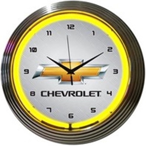 シボレー chevrolet レトロ ネオンクロック壁掛時計【新品】即決価格