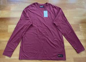 新品　Rapha TRAIL LongSleeve Tシャツ　DarkRed　Mサイズ　送料無料　残1着