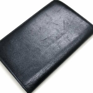 dunhill ダンヒル カードケース レザー パスケース 定期入れ 黒 ブラック/N05212