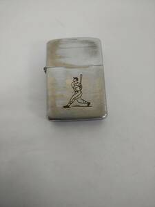 【送料無料】ZIPPO 1947年頃 3バレルニッケルシルバー スポーツシリーズ ケース インナー ニッケルシルバー