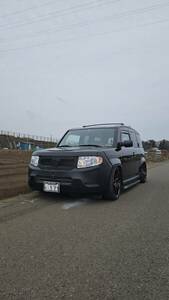 US HONDA ELEMENT USDM 北米 左ハンドル エレメント エアサス AIRforce RAYS カスタム ローライダー JDM 希少 