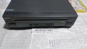 SONY　CD　LDデッキ　MDP-RS10　中古現状品　リモコン付き　送料込み