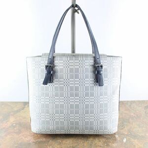 BURBERRY CHECK PATTERNED TOTE BAG/バーバリーチェック柄トートバッグ