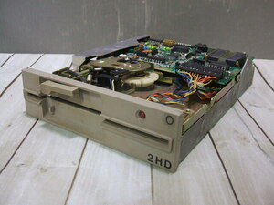 【FUJITSU YD-380 2HD】5インチFDD フロッピーディスクドライブ 富士通 ジャンク品