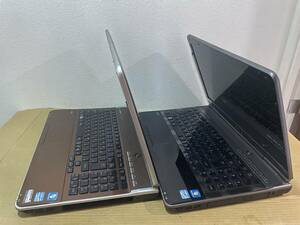 NEC LaVie LL770/E Core i7-2630QM/メモリ4GB/HDDなし/ブルーレイUJ240/通電不可（LL750/F 1台おまけ付き）【パーツ取りジャンク】