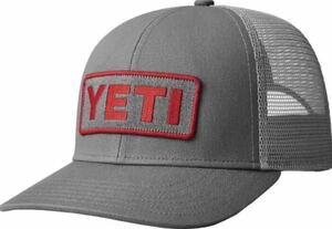 Yeti イエティ キャップ 帽子 日本未発売 新品 メッシュキャップ cap hat アウトドアキャップ イエティー イェッティ スナップバック gray
