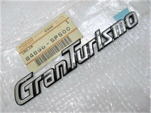 ★希少 グランツーリスモ Gran Turismo グロリア セドリック GLORIA CEDRIC 84896-5P500 新品 Y33 ロゴ エンブレム 1点 旧車2